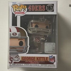 Funko Pop! 49ers George Kittle Figure - Red and White